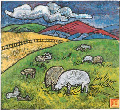 登録作品の牧羊たち