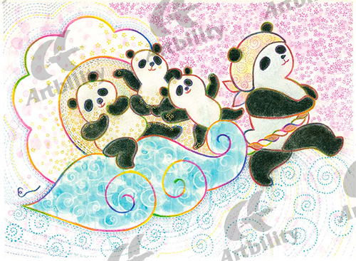パンダちゃんパレード～桜吹雪～