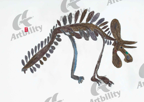 アートビリティ 恐竜の骨