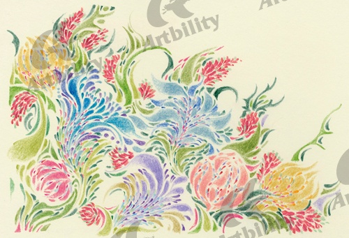 登録作品の花はただ今日だけ美しく咲く