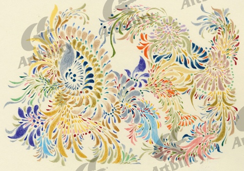 登録作品の名残の花