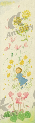 登録作品の花リレー