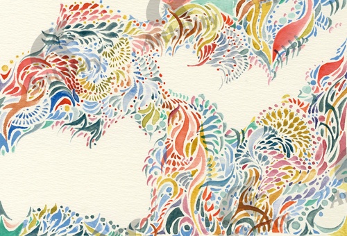 登録作品の絵の具での愚痴