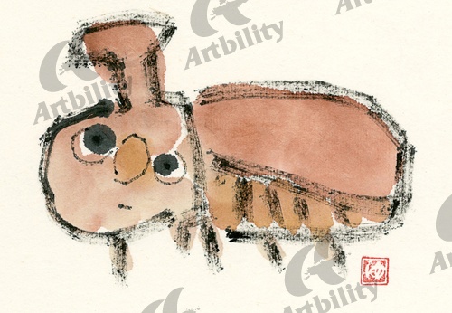 登録作品のかぶとむし