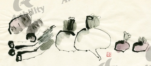 登録作品の冬野菜