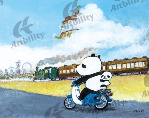 登録作品の街へ