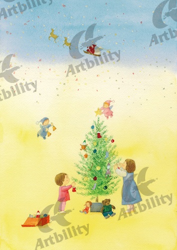 登録作品のツリーを飾ろう