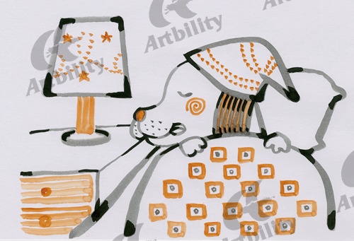 登録作品の夢の中のプレゼント