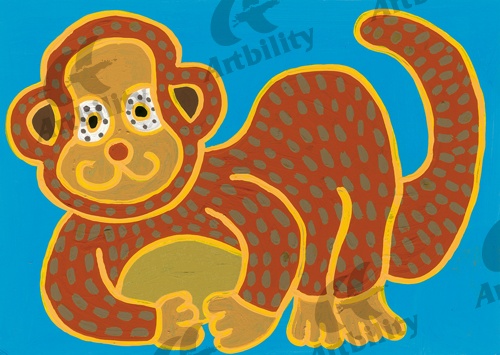 登録作品のもんちゃみモンキー