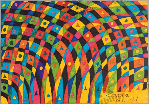 登録作品のサーカス小屋の天井