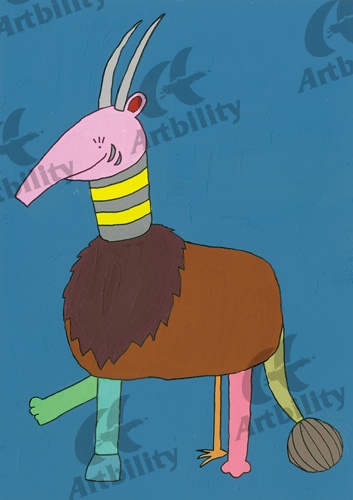 登録作品の草食ごちゃまぜ動物