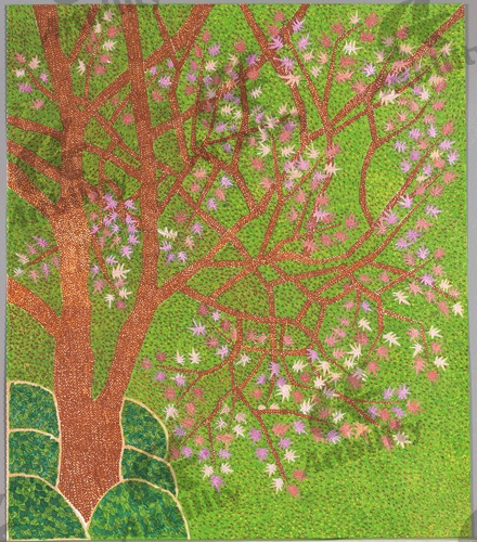 登録作品の紅葉したもみじの木