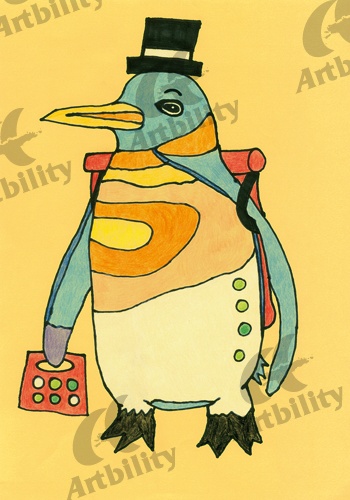 登録作品のペンギン